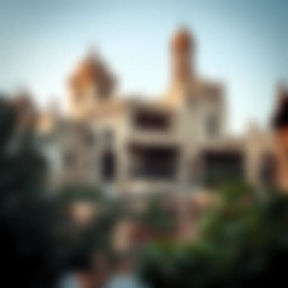 Historic architecture of Al Bader showcasing traditional design elements