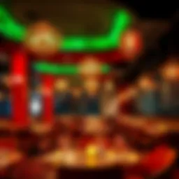 Vibrant dining area showcasing the ambiance of Highway Restaurant