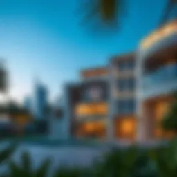 Stunning architecture of Lantana Villa showcasing modern design